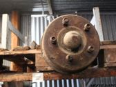 Rear axle beam