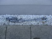 Front wiper linkage and motor