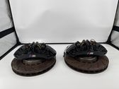 Brake discs and calipers set