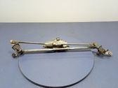 Front wiper linkage and motor