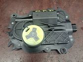 Front door soft close latching motor