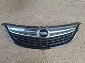Front bumper upper radiator grill