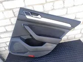 Rear door card panel trim