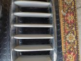 Front bumper upper radiator grill