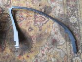 Front door glass trim molding