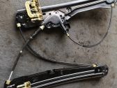 Front door window regulator with motor
