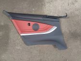 Rear door card panel trim
