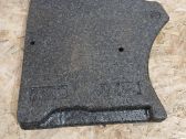 Rear bumper foam support bar