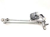 Front wiper linkage and motor