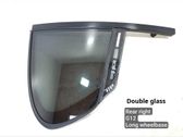 Rear vent window glass