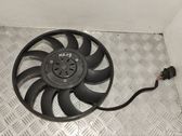 Radiator cooling fan shroud