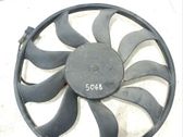 Radiator cooling fan shroud