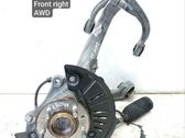 Front wheel hub spindle knuckle