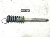 Front shock absorber with coil spring