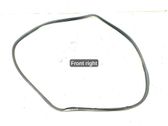 Front door rubber seal