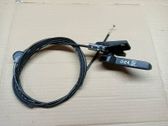 Engine bonnet/hood lock release cable