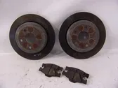 Brake discs and calipers set