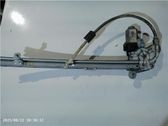 Rear door window regulator with motor