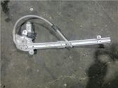 Rear door window regulator with motor