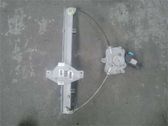 Rear door window regulator with motor