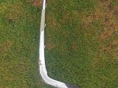 Front bumper splitter molding