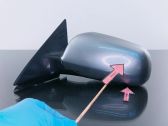 Front door electric wing mirror