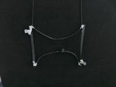 Front window lifting mechanism without motor