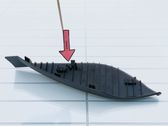 Dashboard side end trim