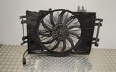 Radiator cooling fan shroud