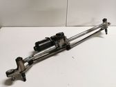 Front wiper linkage and motor