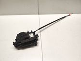 Rear door soft close latching motor