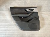 Rear door card panel trim