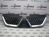 Front bumper upper radiator grill