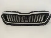 Front bumper upper radiator grill