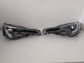 Headlights/headlamps set