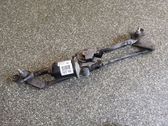 Front wiper linkage and motor