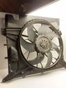 Radiator cooling fan shroud