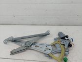 Rear door window regulator with motor