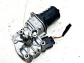 Front wiper linkage and motor