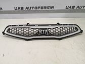 Front bumper upper radiator grill