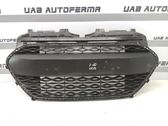 Front bumper upper radiator grill