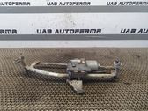 Front wiper linkage and motor