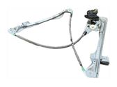 Front door window regulator with motor