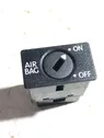 Passenger airbag on/off switch