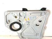Front window lifting mechanism without motor