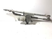 Front wiper linkage and motor