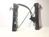 Rear window lifting mechanism without motor
