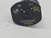 Passenger airbag on/off switch