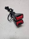 Rear seatbelt buckle