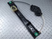 Rear window lifting mechanism without motor